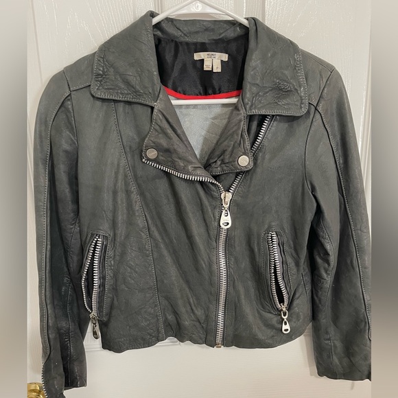 Helmut Lang Jackets & Blazers - Helmut Lang Leather Jacket